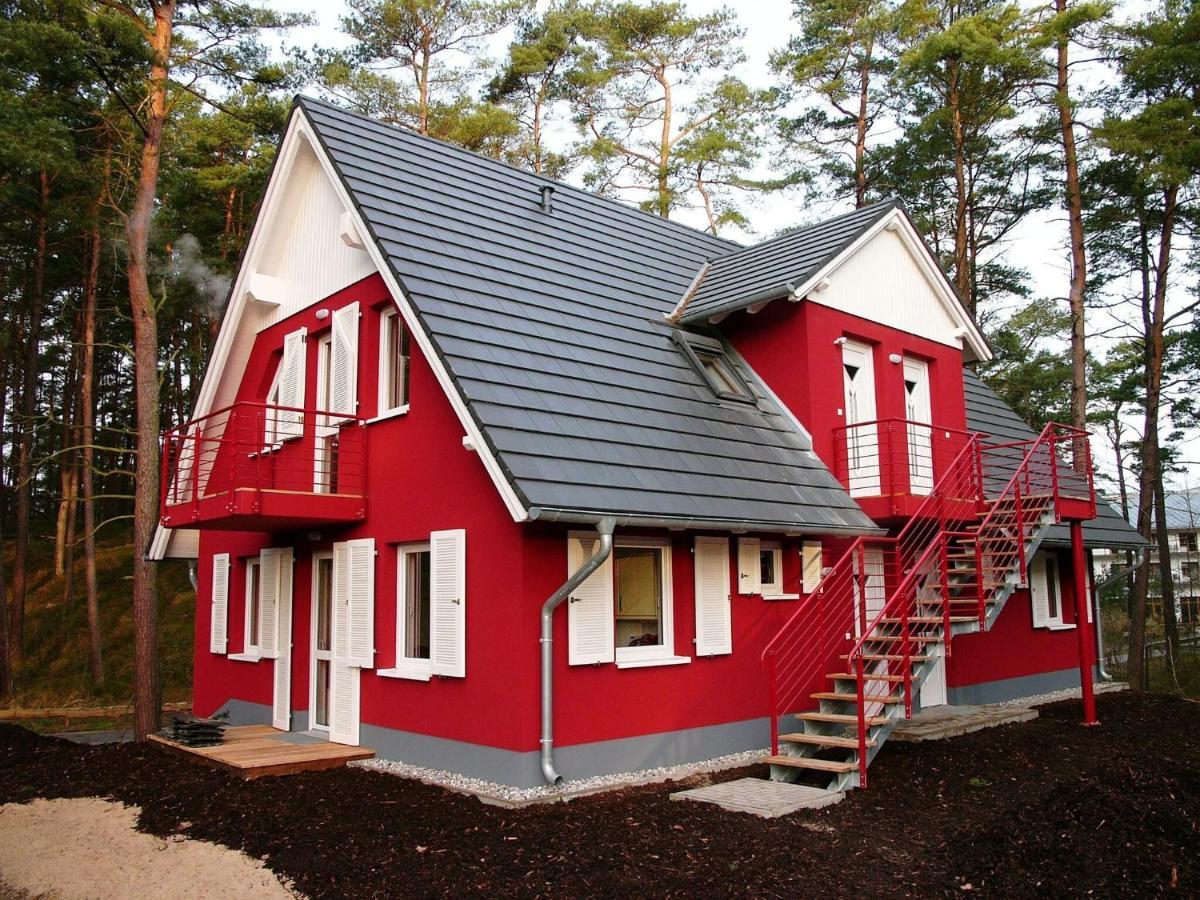 Appartementhaus In Trassenheide, Ferienwohnung Im Erdgeschoss Links エクステリア 写真